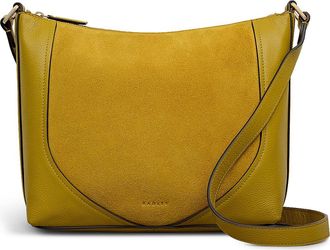 Radley London Wood Park Suede Crossbody Bag in Ochre at Nordstrom Rack