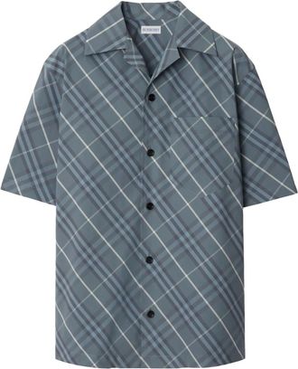 Burberry Camicia a quadri - Blu