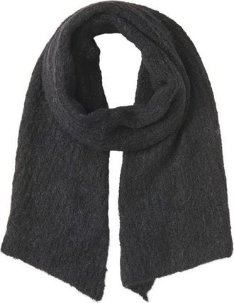 Pieces Womens Pcbera Wool Long Scarf Noos, Black, One Size