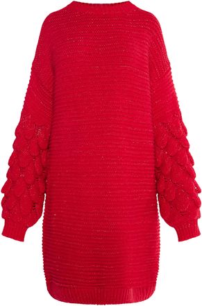 Izia Gebreide jurk Dames rood