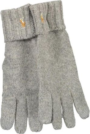 Ralph Lauren Wollen Handschoen - Heren - Handschoenen - Grijs - ONE Size - Wol - Accessoires