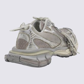 Balenciaga Womens Sneakers Eggshell Pu Po