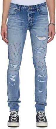 Ksubi Van Winkle Rip & Repair Skinny Jeans in Denim at Nordstrom Rack, Size 36