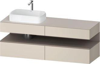 Duravit Duravit Qatego Consola Mueble Bajo Lavabo, 2 Extensiones, 2