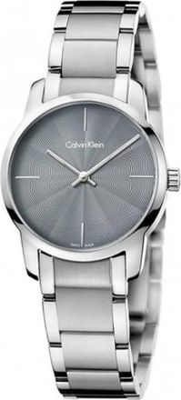 Calvin Klein Quartz Horloge - City - Dames - Horloges - Grijs - ONE Size - Accessoires