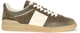Valentino Garavani Khaki Low-Top Upvillage Sneakers