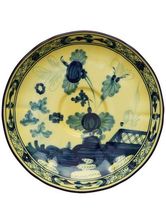 Ginori 1735 Oriente Italiano tea saucer (15cm) - unisex - Porcelain - OS - Yellow