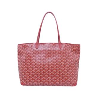 Goyard Pre-owned Artois Coated Canvas Tote Bag - Pre-owned - Mujer - Rojo - ONE SIZE
