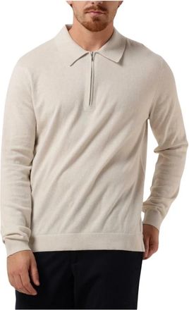 Tiger Of Sweden Polo Shirt - Heren - Polos - Beige - 2XL - Katoen - Tops