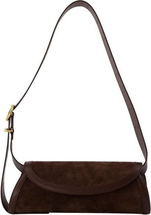 Jil Sander Cannolo Small - Dames - Schoudertassen - Bruin - ONE Size - Leer - Tassen
