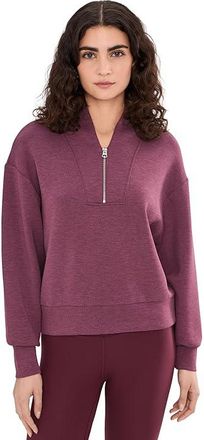 Varley Davidson Sweat Womens Sweatshirt Sassafras Marl : XXS, Viscose/Polyester/Elastane