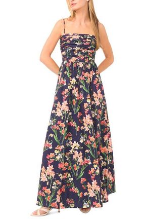 Ted Baker Nara Floral Maxi Dress in Emerald Berry at Nordstrom, Size X-Small