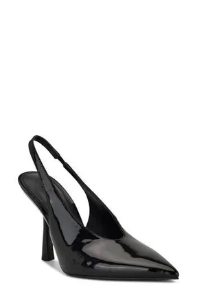 Nine West Kates Slingback Pointed Toe Pump in Black at Nordstrom Rack, Size 7.5