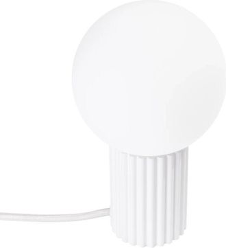 Wonderlamp L&aacute;mpara De Mesa Mido Blanco