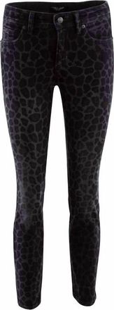 Cambio Womens Tess Skinny Jeans In Leopard
