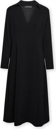 Elena Miro Cady Jurk - Dames - Casual kleedjes - Zwart - XL - Polyester - Kleedjes