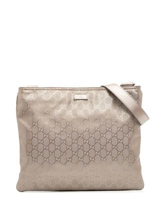 Gucci 2000-2015 GG Imprime crossbody bag - women - Fabric - One Size - Gold