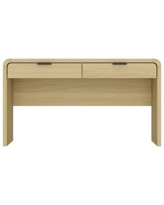 Manhattan Comfort Grace Modern Home Office Desk With 2 Drawers