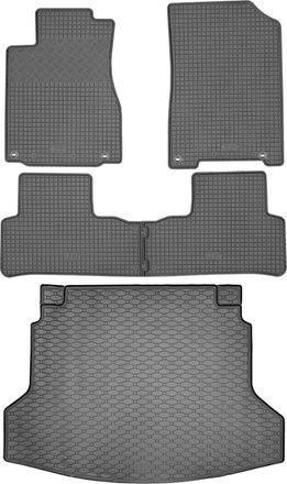 OEM Juego De Alfombrillas De Goma Para Coche Y Maletero Para Honda Cr-v Iv Suv (octubre De 2012 A Septiembre De 2018)