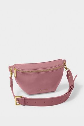 Katie Loxton Nylon-Luxe Belt Bag in Deep Rose at Nordstrom