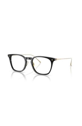 Giorgio Armani 51mm Rectangle optical glasses in Black at Nordstrom