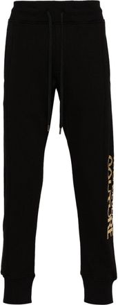 Versace Jeans Couture logo-print cotton track pants - men - Cotton/Cotton - S - Black