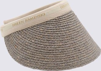 Helen Kaminski Grey Raffia Hat