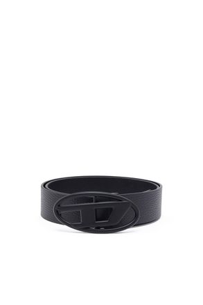 Diesel 3.9cm reversible leather belt - Belts - Man - Black