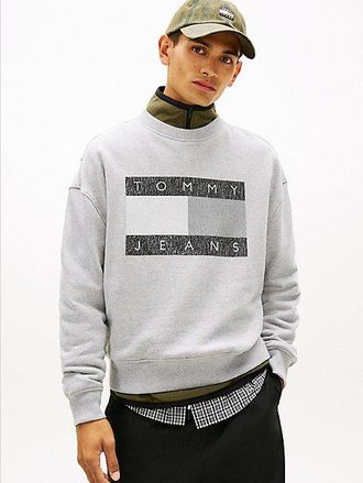 Tommy Hilfiger 90s Tonal Flag Badge Sweatshirt