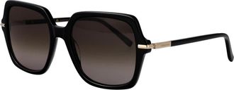 Ferragamo Sf 2076S Zonnebril - Dames - Zonnebrillen - Zwart - 57 MM - Accessoires