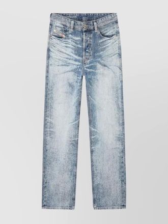 Diesel denim straight-leg jeans