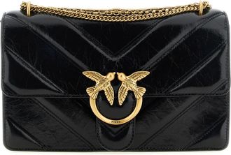 Pinko Shoulder Bags - Dames - Schoudertassen - Zwart - ONE Size - Tassen
