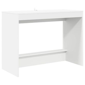 vidaXL Escritorio De Cama Blanco Madera De Ingenier&iacute;a 100 X 45 X 75 Cm Vidaxl