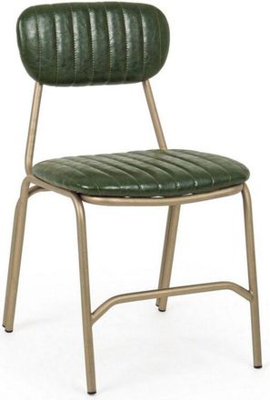 BIZZOTTO Sedia Addy con struttura in acciaio verniciato a polvere epossidica, per arredo interno 44 x 55 x h 80 cm -Nero / Confezione da 1 pezzo