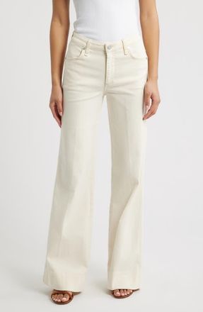 Rag & Bone Ruby Flare Jeans in Ecru at Nordstrom, Size 26