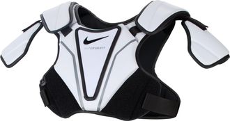 Nike Vapor Select 2.0 Mens Lacrosse Shoulder Pad in White | PDSPS6-100
