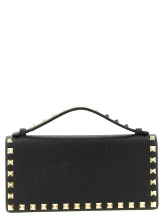 Valentino Garavani Black Rockstud Crossbody Bag