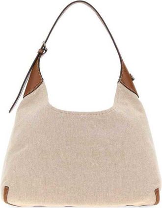 Marc Jacobs Beige Canvas The Sack Bag Shopping Beigearganoil Borse A Mano