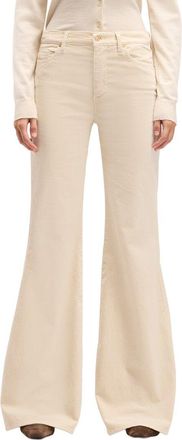 7 For All Mankind Retro Velvet Natural Flare Leg Jean