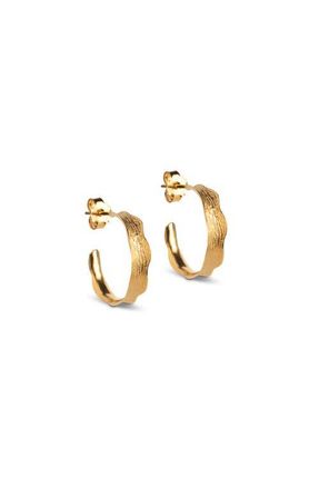 Enamel Copenhagen Ane Small Hoops in Gold at Nordstrom