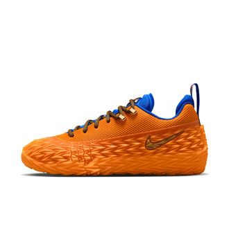 Nike Mens S.T. Charge Detroit Tough Basketball Shoes in Orange | IZ6735-800