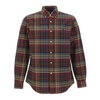 Polo Ralph Lauren Custom-Fit Oxford-overhemd met ruitpatroon - Heren - Overhemden - Veelkleurig - Maat: XL Katoen