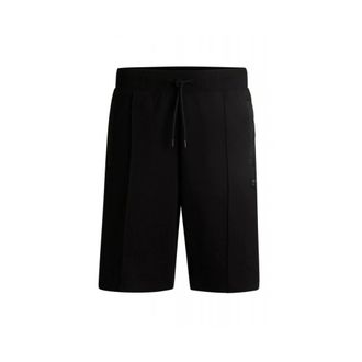 HUGO BOSS Heren, Korte broeken, Zwart, Maat: L Katoen