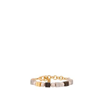 Moschino Metal Bracelet - unisex - Moschino - Bracelets - Yellow - ONE SIZE - Accessories