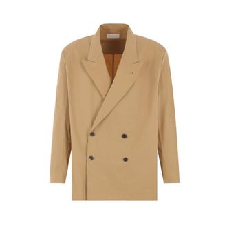Dries Van Noten Caplans - male - Dries Van Noten - Blazers - Beige - L - Jackets