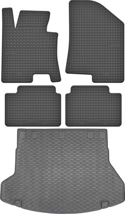 OEM Hyundai I30 Ii Sw Kombi De 2012 A 2017. Juego De Alfombrillas De Goma Para Coche Y Alfombrilla Para Maletero