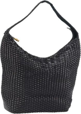 Gucci Pre-owned Shoulder Bags, female, Black, Size: ONE SIZE Pre-owned Vintage Shoulder Bag