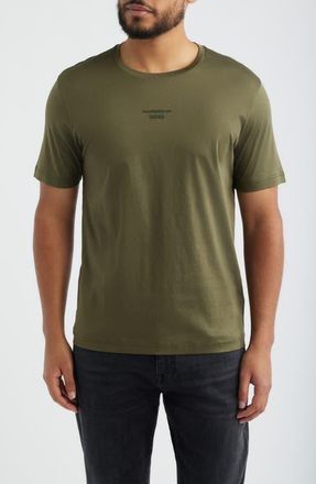 BOSS Porsche Spirit 70 Cotton T-Shirt in Open Green at Nordstrom, Size Xx-Large