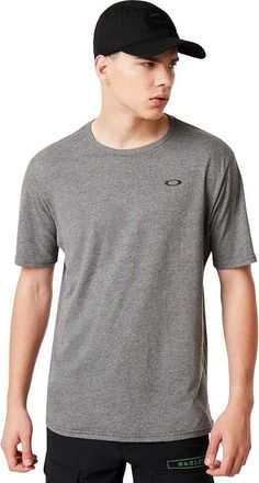 Oakley SI Si Flag Tee, Athletic Heather Grey, XL