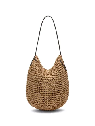 J.W.Anderson Borsa a tracolla piccola in rafia J.W.Anderson Bulb